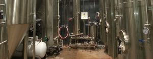 Beer production tanks for breweries